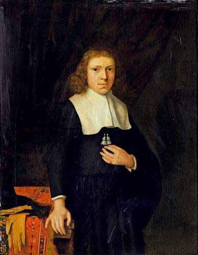 Jacobus Vrel Portrait of a gentleman Germany oil painting art